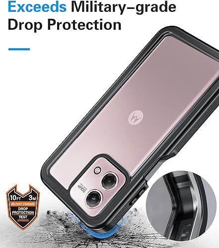 Miniatura 7 de Zeking Funda para Moto G Stylus 5G (2023), resistente al agua con protector de pantalla integrado IP68 bajo el agua resistente a los arañazos 360 de