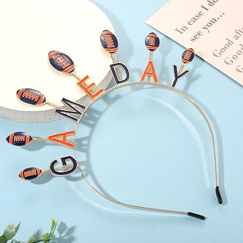 Miniatura 5 de Diadema de béisbol para mujer, accesorios de béisbol para mamá, diadema de toque con letras, moda para el día del juego, accesorio deportivo para el