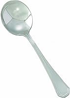 Vista 4 de Winco Juego de cucharaditas Victoria de 12 piezas, acero inoxidable 18-8, plata