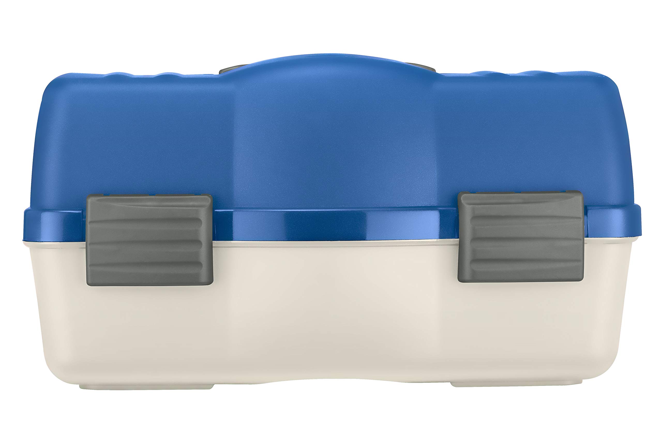 Valigetta Pesca 138 Bianco e Blu per Trasportare, Proteggere e Organizzare l'Attrezzatura da Pesca, Dimensioni Esterne 460 x 282 x H253 mm