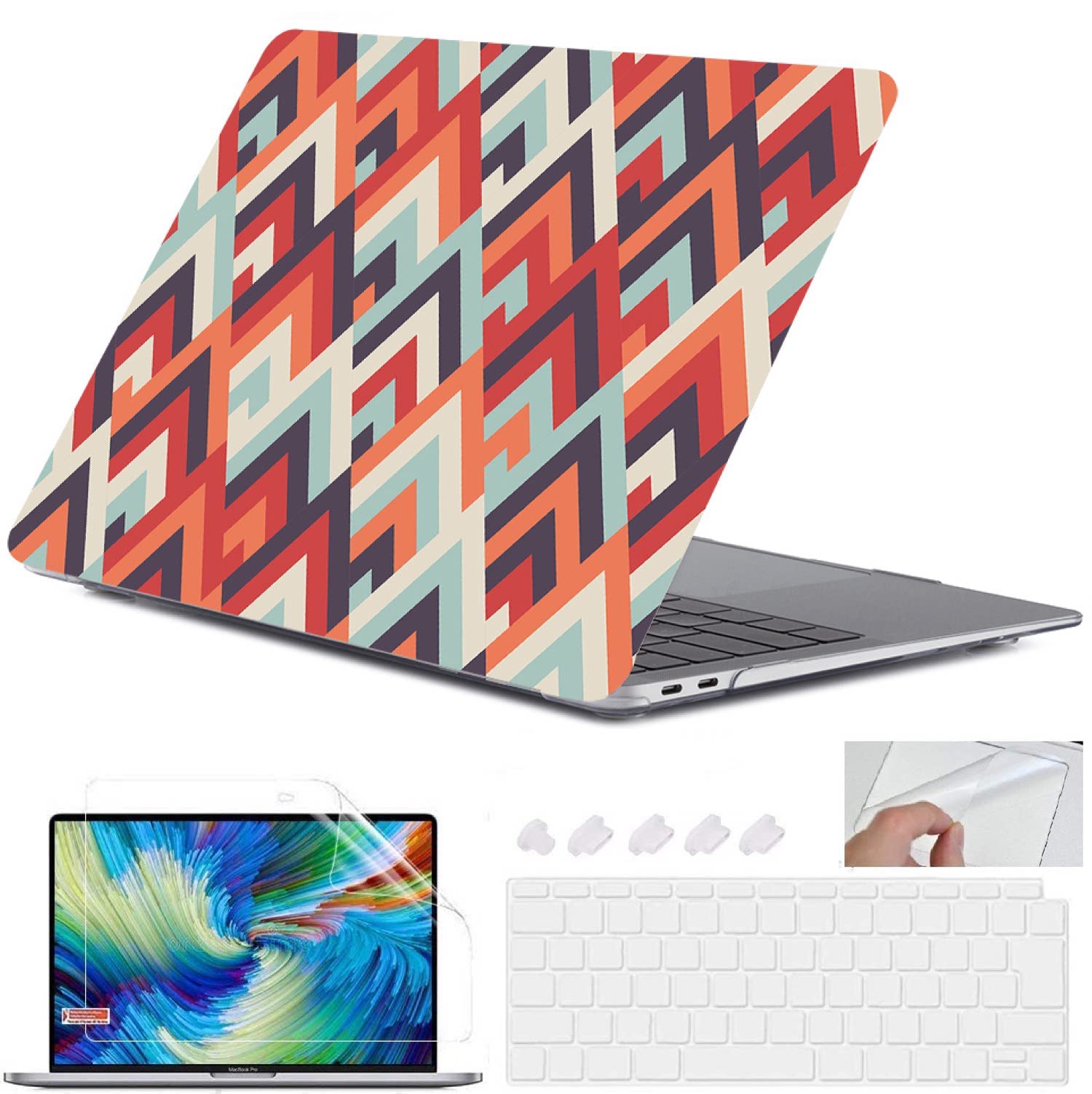 GIOIA BAZAAR Case for MacBook, Plastic Hard Shell Case Cover Compatible with MacBook Air 13 inch (2018-2020) M1 A2337 A2179 A1932 with Retina Display & Touch id, (Graphic17) (B0B9HKJ6FT) Amazon Price History, Amazon Price Tracker