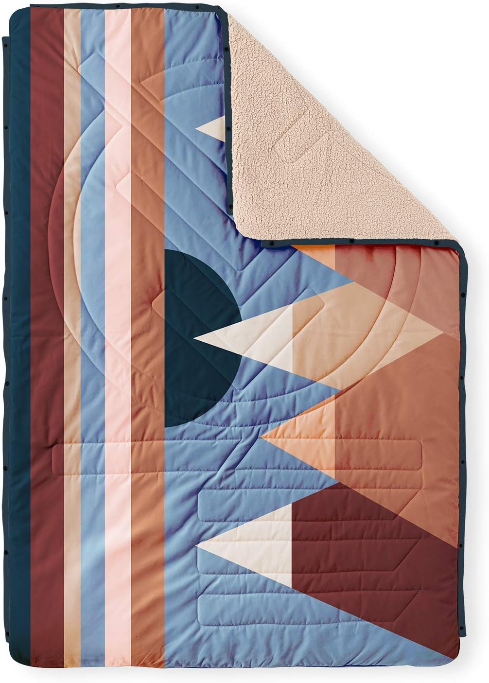 Voited Recycled Cloudtouch Indoor Outdoor Camping Pillow Blanket