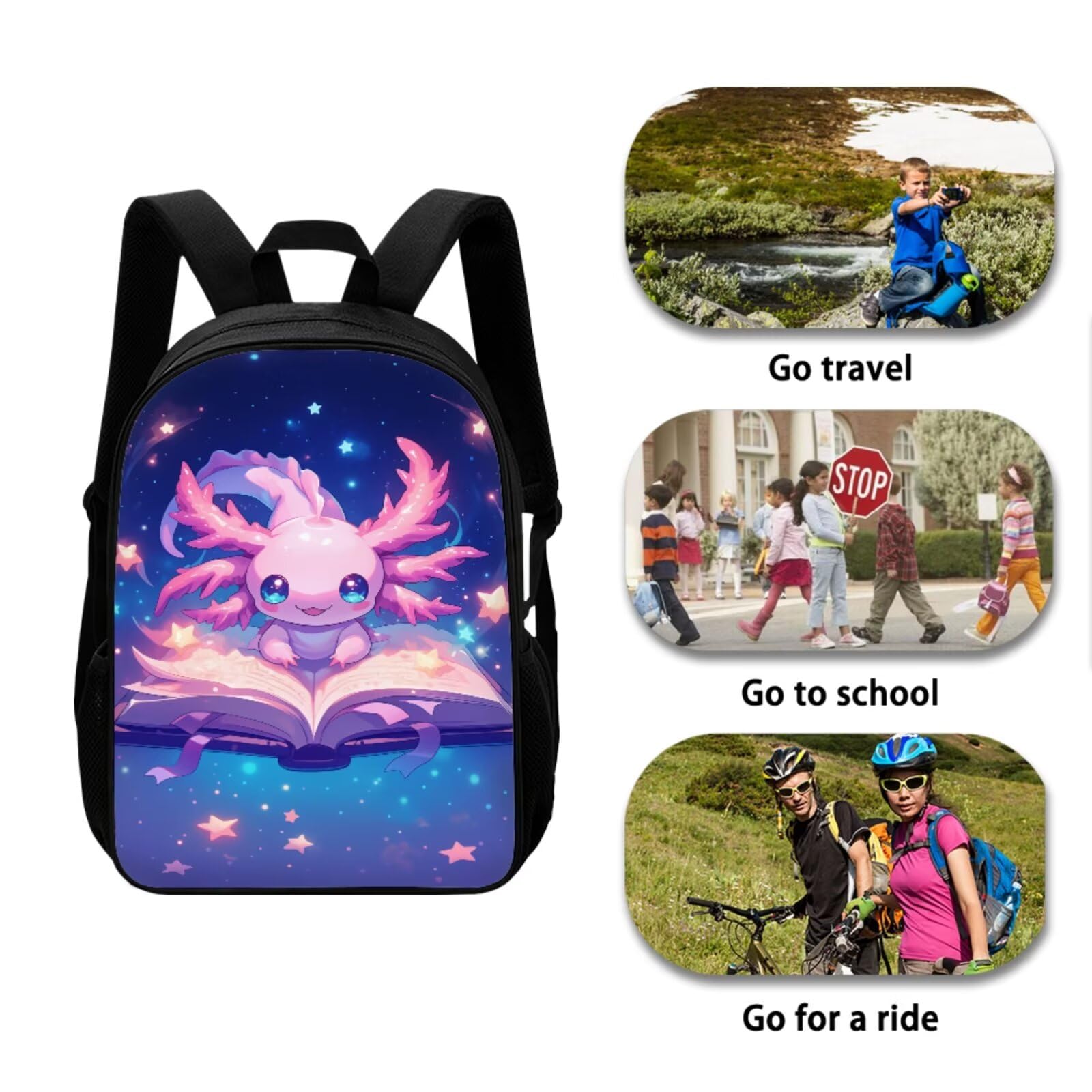 Kids School Bag with Lunch Box Back to School Backpack