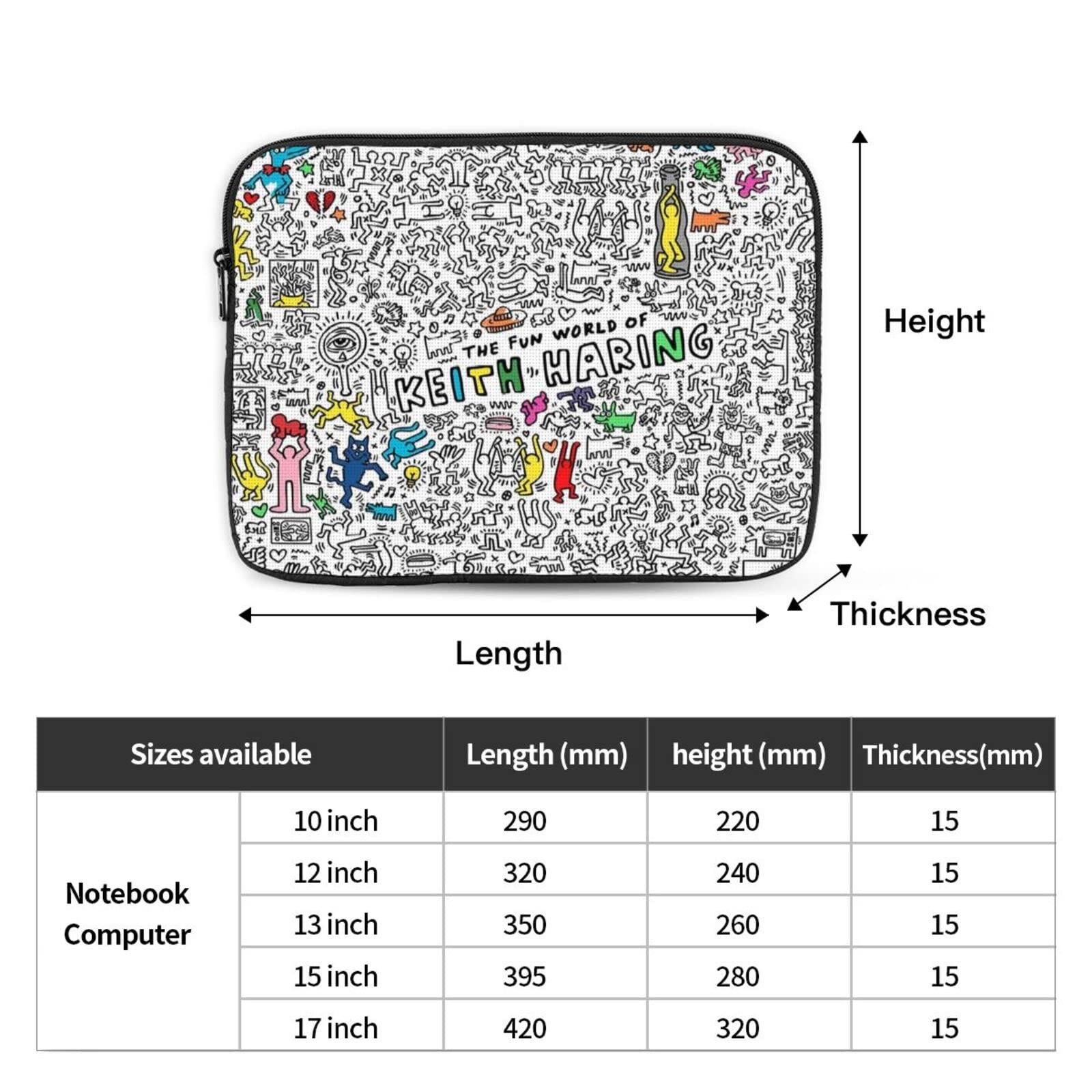 BAGGU★PCケース KEITH HARING PETS 13 /14インチ BAGGU 2024新作 ノートパソコンケース バグゥ ラップトップ