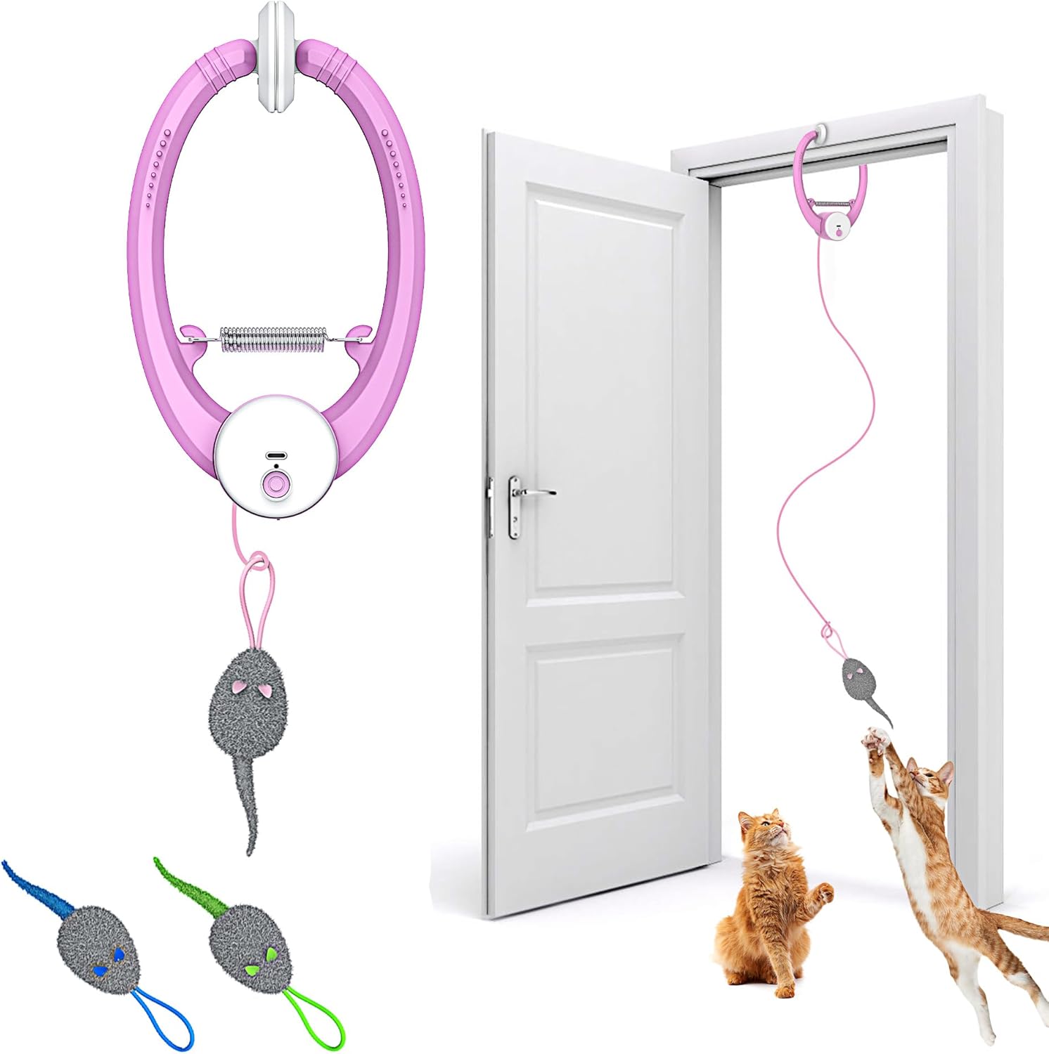 Cat Toy Interactive for Indoor Cats, Smart USB