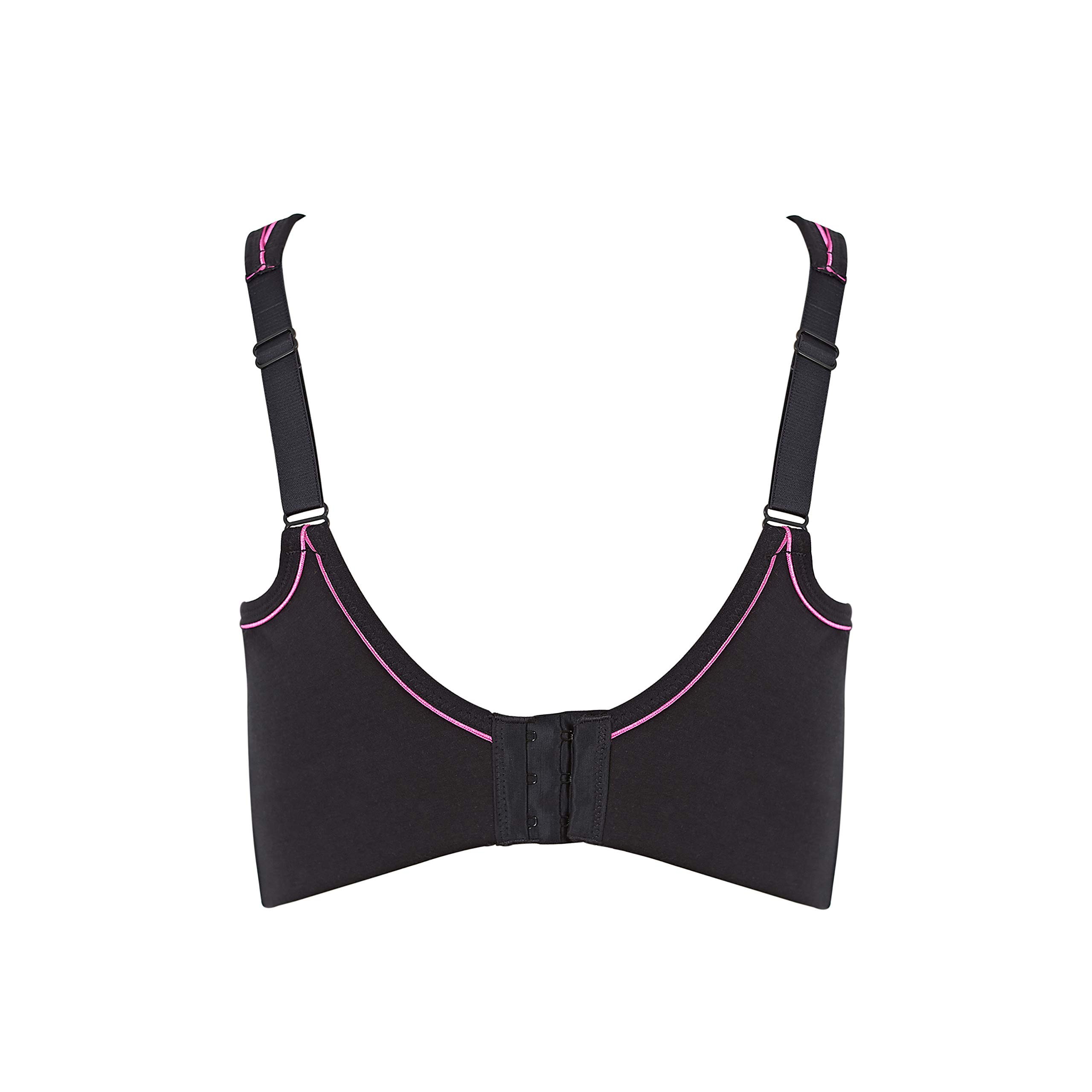 Royce Impact Free Sports Bra – Wire-Free Cotton Bra For High Support, Up To K Cup, Padded Straps, Adjustable - View #4