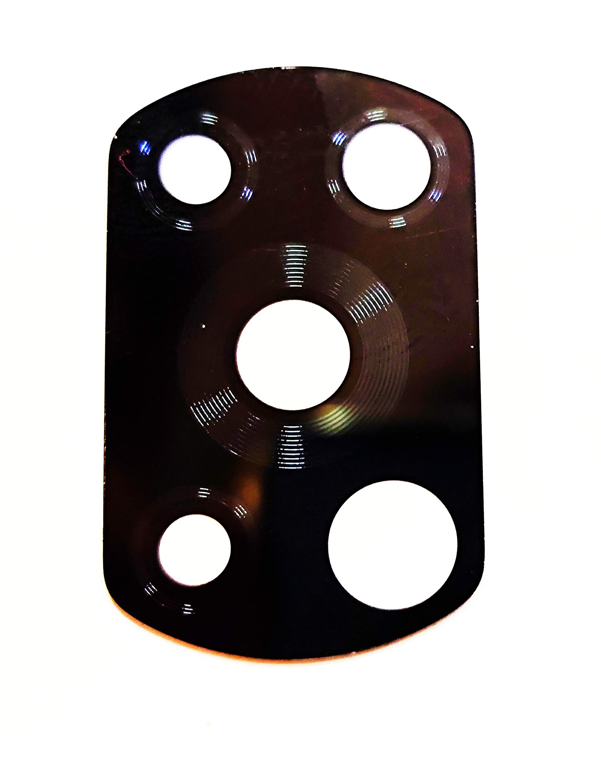 BLACKCLOUD Back Rear Camera Glass Lens with Adhesive Sticker Compatible with Poco X3