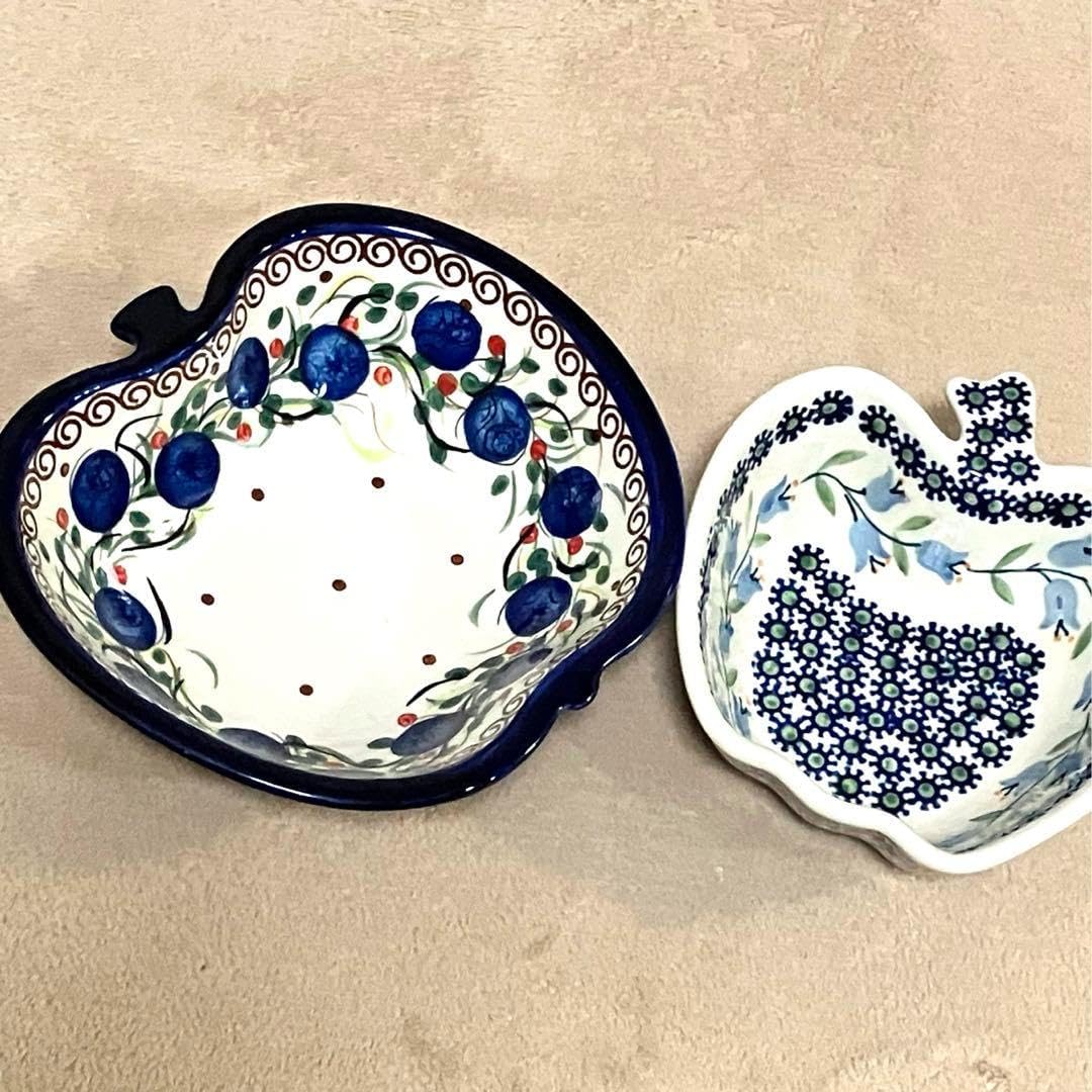 ポーリッシュポタリー りんご 食器 ポーランド食器 ポーリッシュ