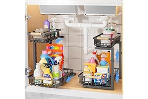 2-Pack Under Sink Organizers: The Ultimate Kitchen Storage Solution