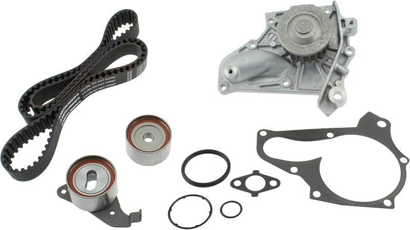 GENUINE TKT-003 Engine Timing Belt Kit with Water Pump - Compatible with Select Toyota Camry, Celica, MR2, RAV4, Solara