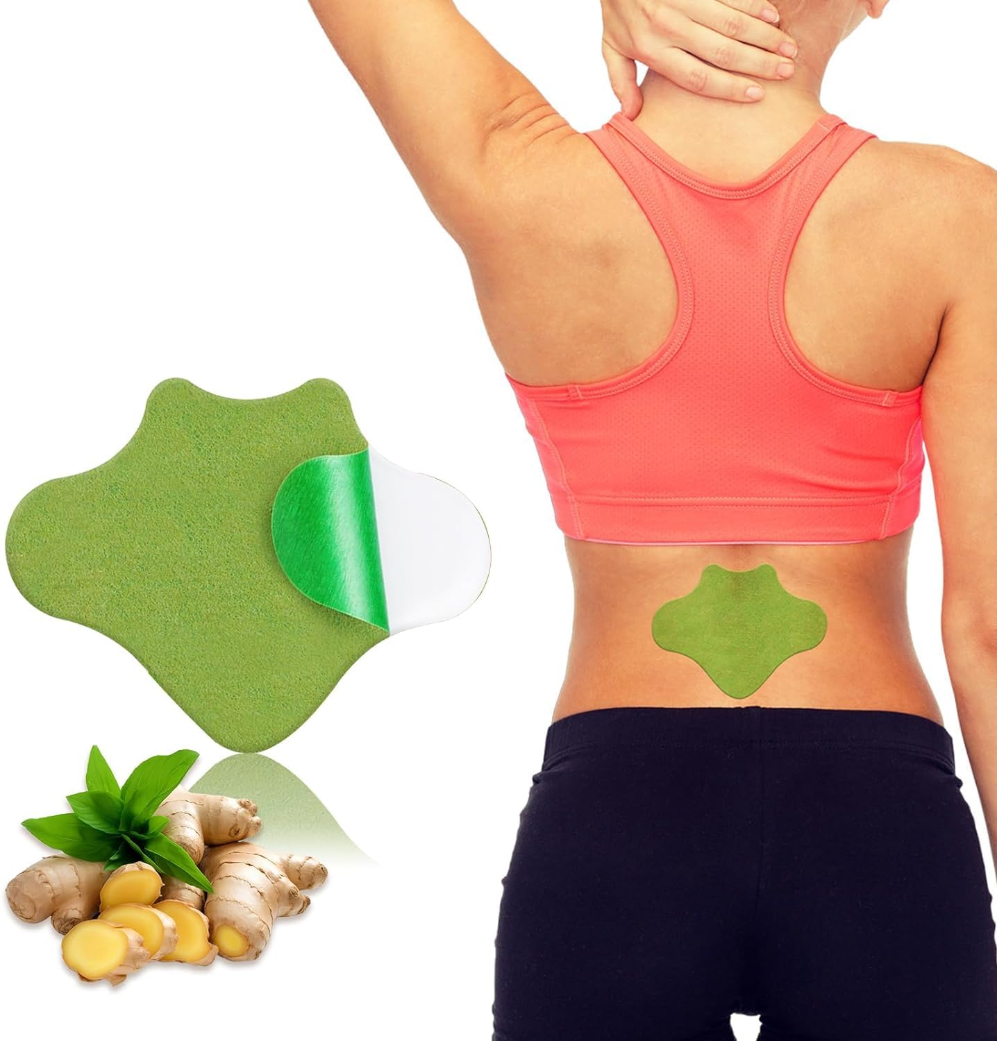 12 Count Lumbar Heat Patches, Extra Strength 8-Hour Warming Herbal Patches – Soothing Herbal Patches for Lumbar, Knee, Back, Neck, and Shoulder Areas