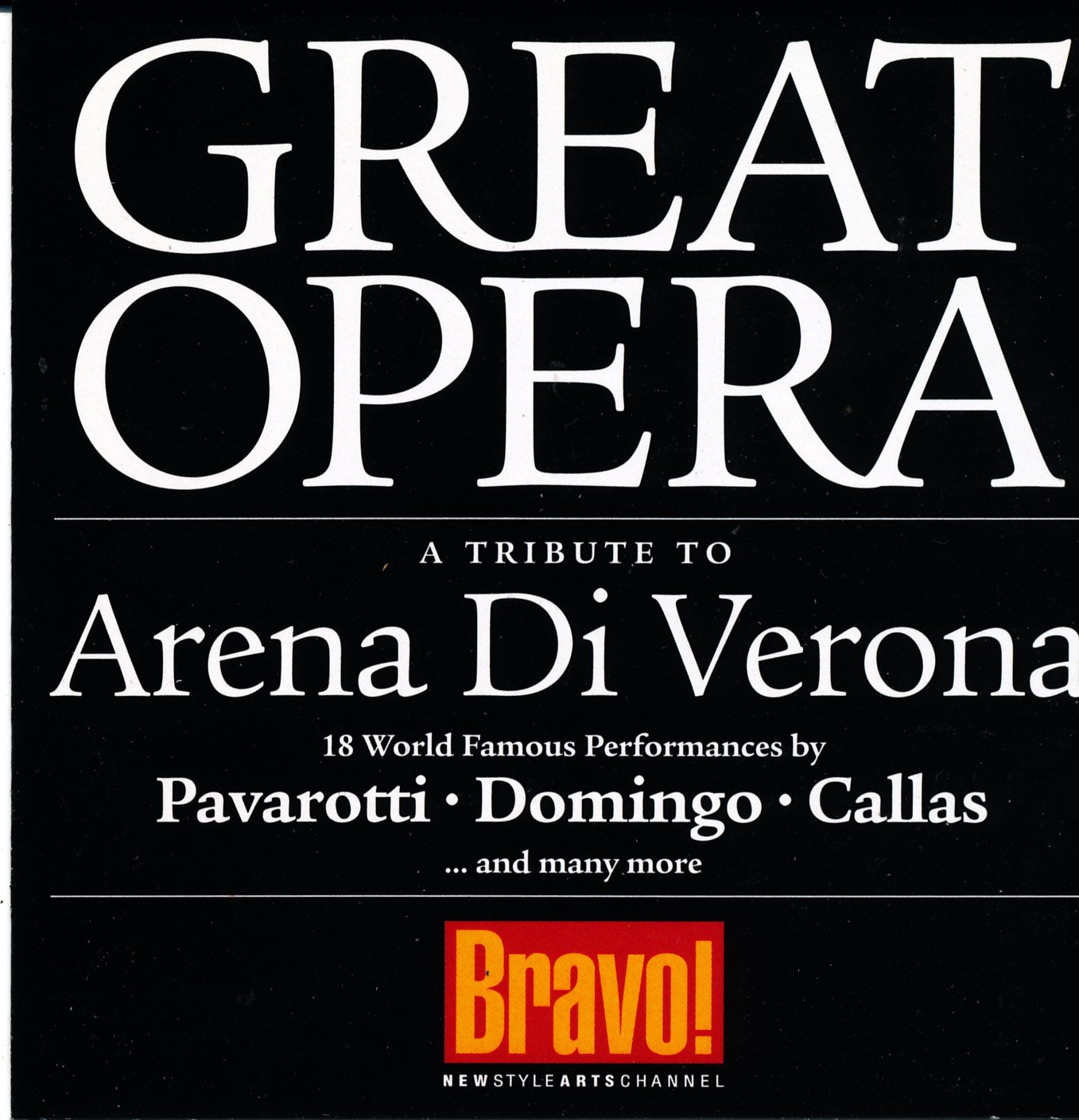 Arena di Verona - Great Opera [Import allemand] [Audio CD] Pavarotti; Domingo; Callas and various