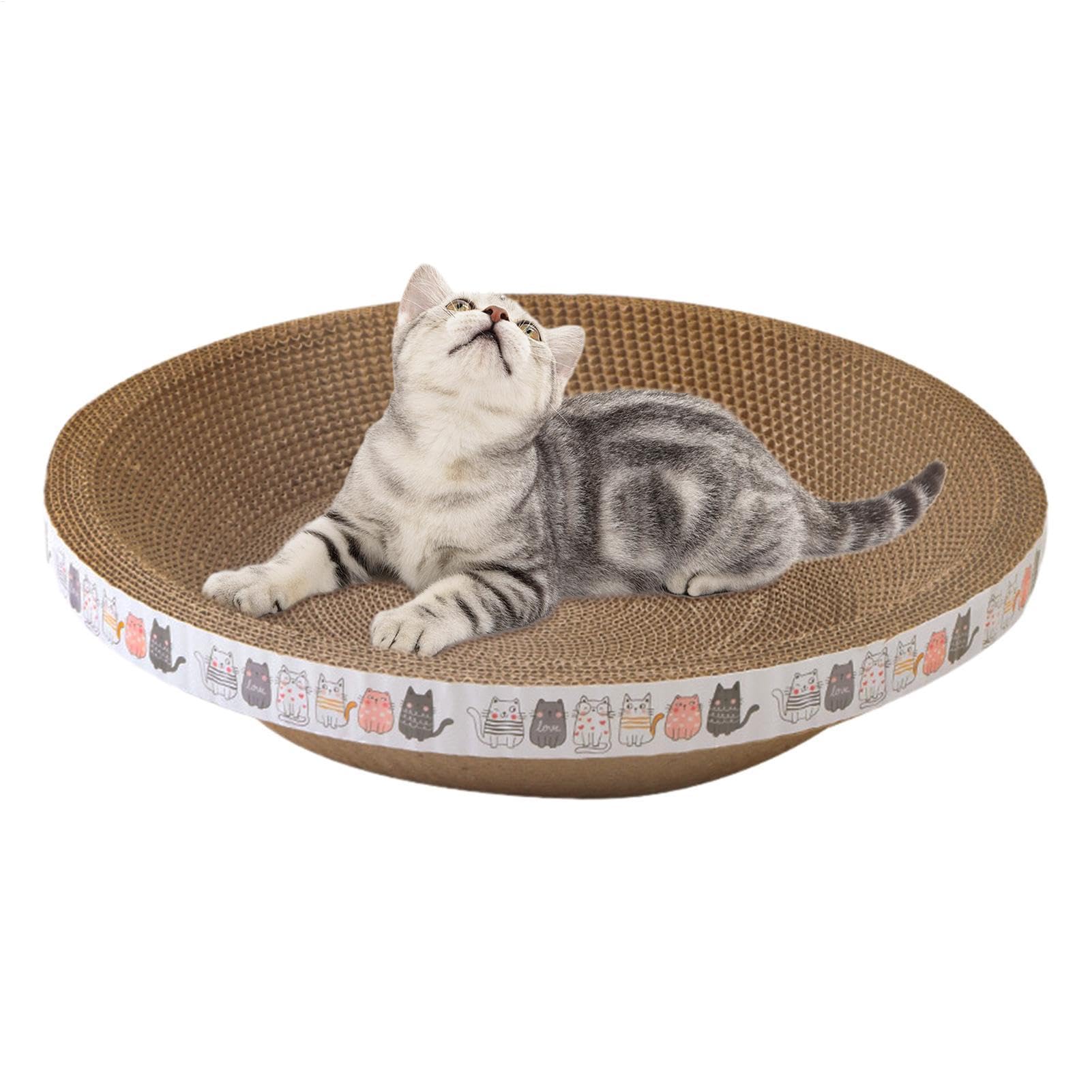 Griffoir ondulé pour chat
