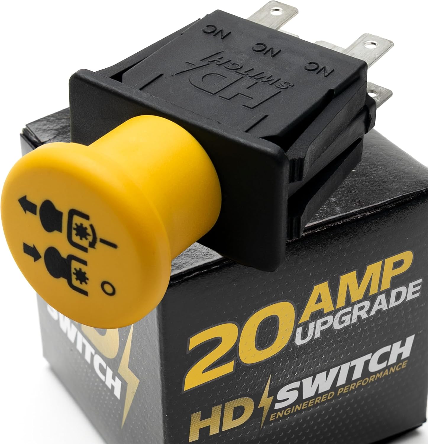 20 AMP Upgraded PTO Switch for Cub Cadet PRO HW 300 336 348 354 364 365 365L 3648 3654 3660 i1042 i1046 i1050 Lawn Mower & Garden Tractor Cutter Deck Electric Blade Clutch Engage