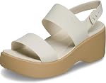 Crocs Women's Brooklyn Sky Sandals, Wedge Sandals for Women