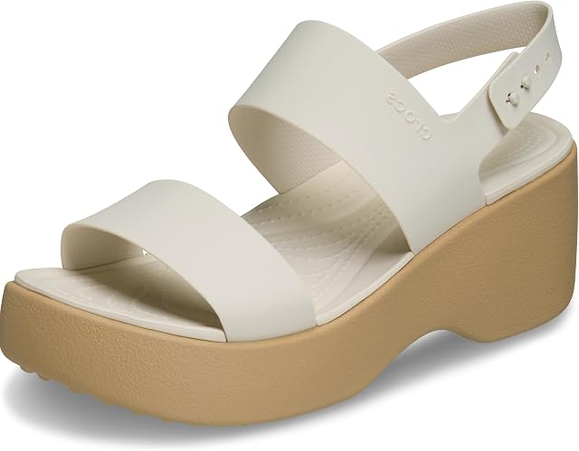 Crocs Women's Brooklyn Sky Sandals, Wedge Sandals for Women