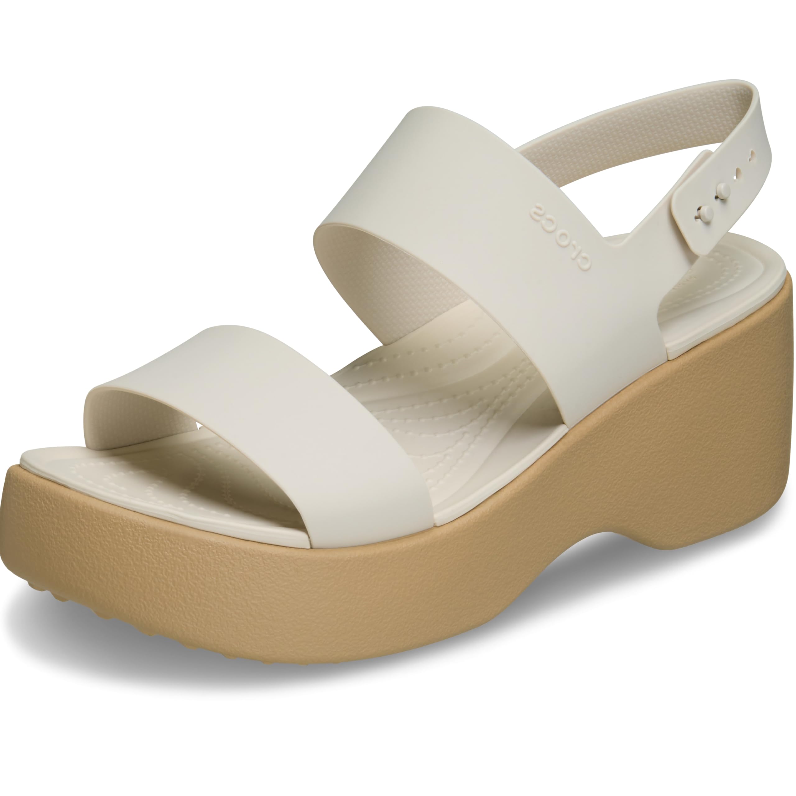 Crocs Women, Brooklyn Sky Sandal, Frappé/Cashew, 6 UK Women