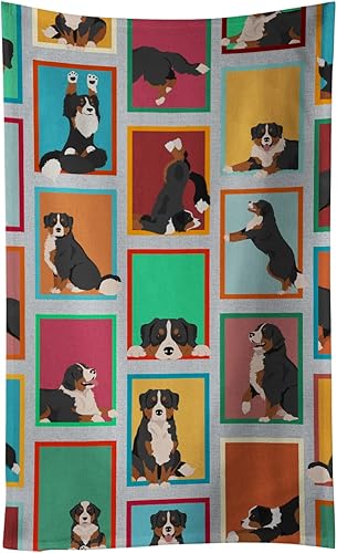 Miniatura 55 de Caroline's Treasures MLM1101KTWL - Lotes de color rojo y blanco Pembroke Corgi toalla de cocina Pembroke Paños de cocina toalla de mano toalla