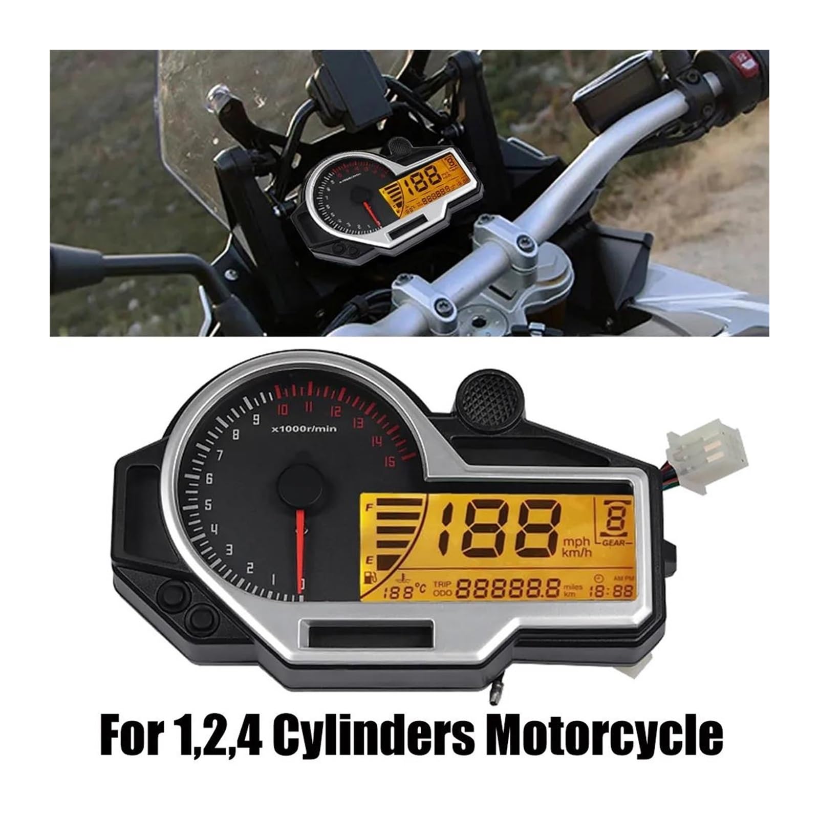 Amazon.co.jp: バイク用 機械式 スピードメーター に適合する