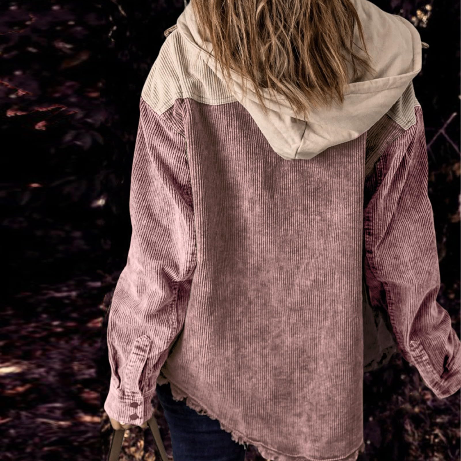 Genérico Cazadoras Vaqueras De Mujer,Chaqueta De AlgodóN De Mezclilla Con Botones De Color SóLido BáSico Para Mujer Con Bolsillos Chaqueta De Mezclilla