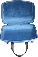 Vista 3 de co2CREA Estuche rígido de repuesto para altavoz portátil JBL Xtreme 3 / Xtreme 2 (funda negra + interior azul)