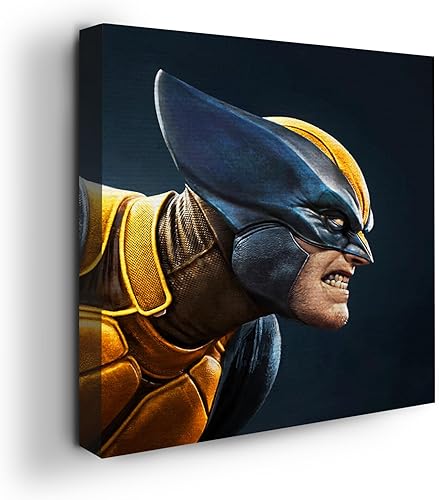 Miniatura 165 de MAVIS PRINT Dead Poool - Decoración de pared Marval de 12 x 16 pulgadas, impresión HD y marco de madera, decoración moderna de pared para Annt