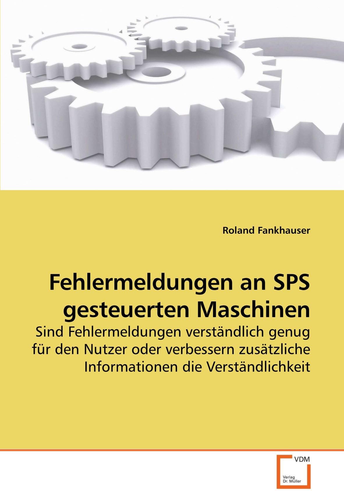Fehlermeldungen an SPS gesteuerten Maschinen
