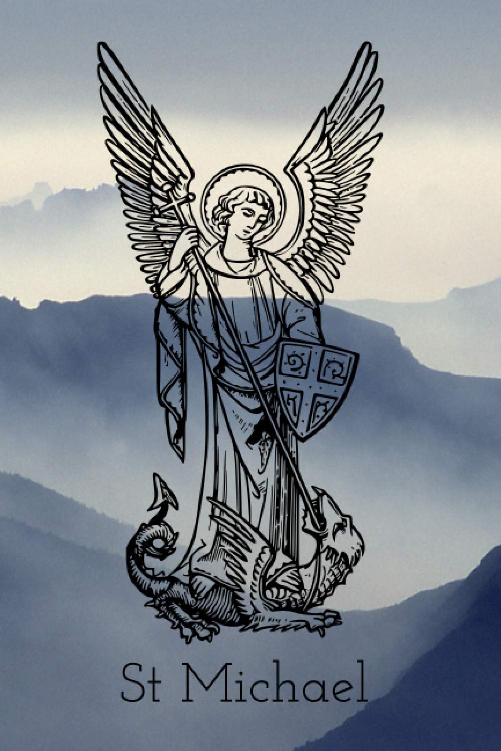 St Michael Notebook: blank lined composition journal | St Michael notebook | 100 pages