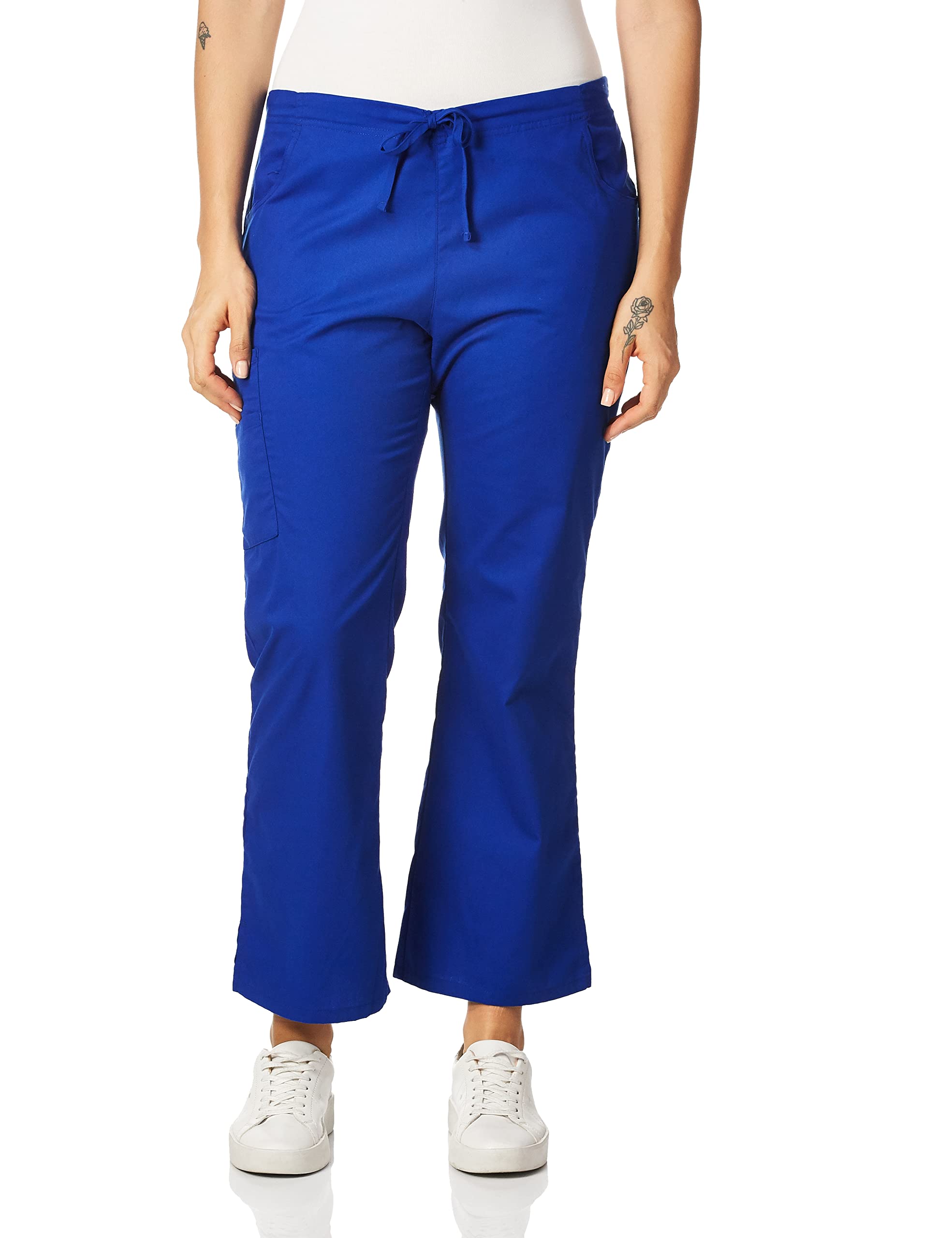Dickies EDS Signature Scrubs for Women, Drawstring Cargo Pants 86206