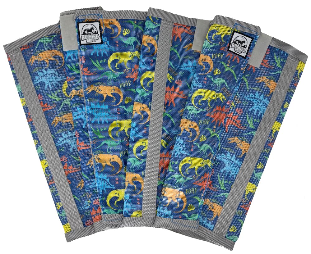 Rugged Ride Dinosaurs Stay UP Fly Boots - Set of 4
