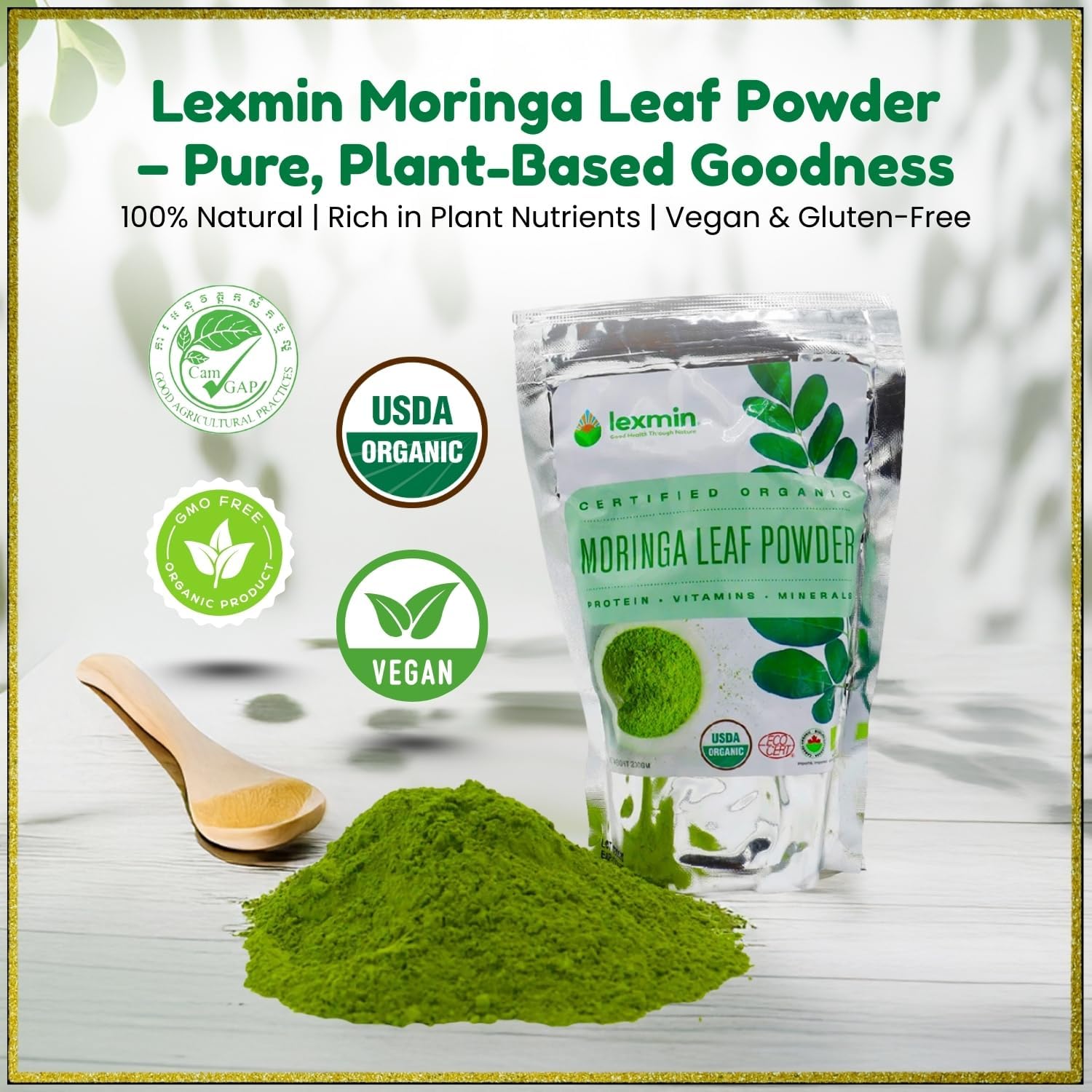 Lexmin® Moringa Leaf Powder (200g)
