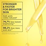 Sérum à la vitamine C Garnier pour le visage, avec 4 % de niacinamide, acide salicylique et Melasyl, sérum éclaircissant, pour tous les types de peau, même sensible, pour une peau terne et fatiguée, 30 ml