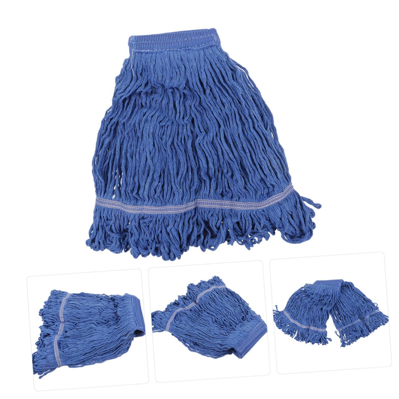 2 Pezzi Testa Ricambio per Mop Microfibra da Assorbente e Lavabile per Piastrelle Accessorio per Pulizia