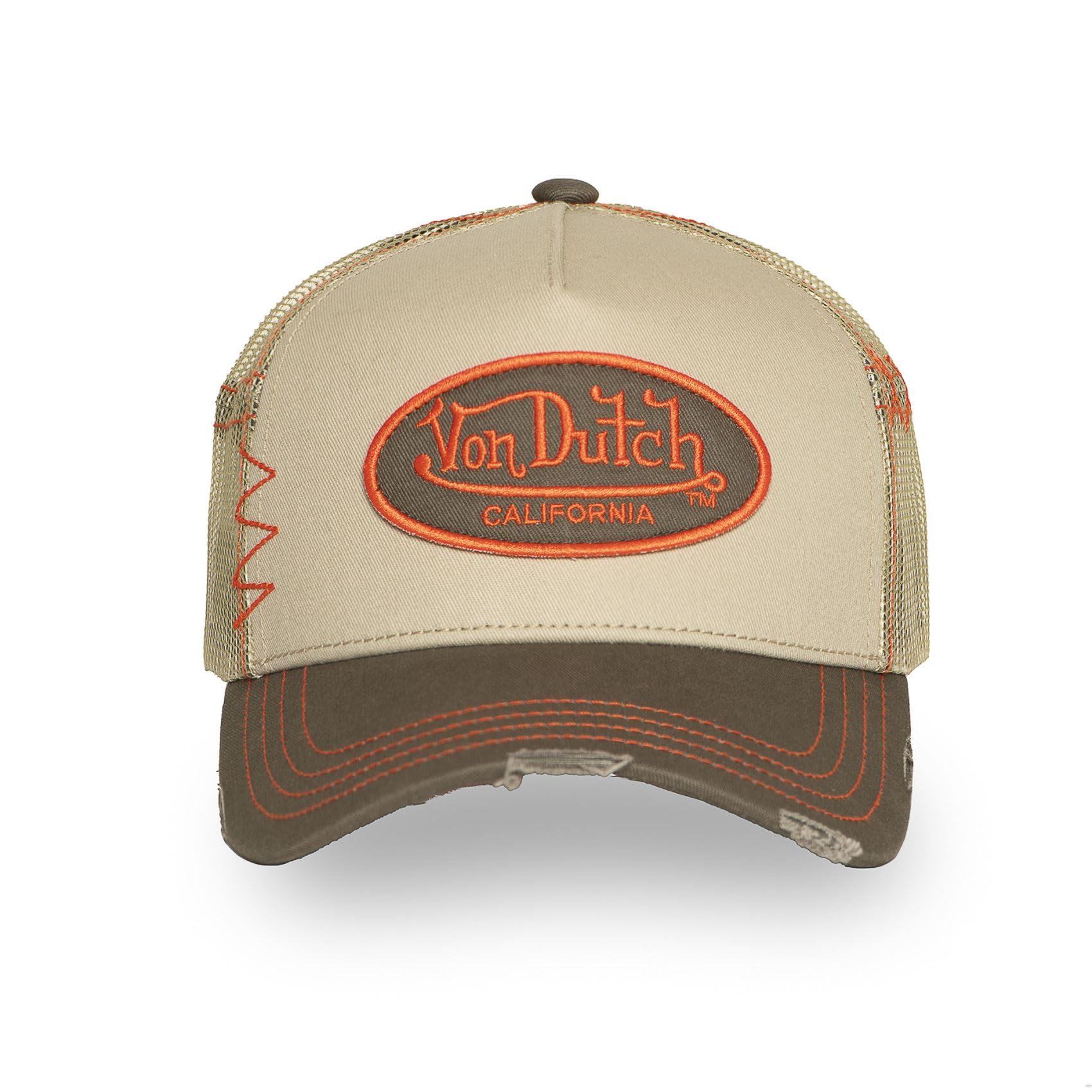 Von Dutch Cappello Uomo Trucker Vintage | Cappello Cotone Nero Blu Grigio Regalo Originale