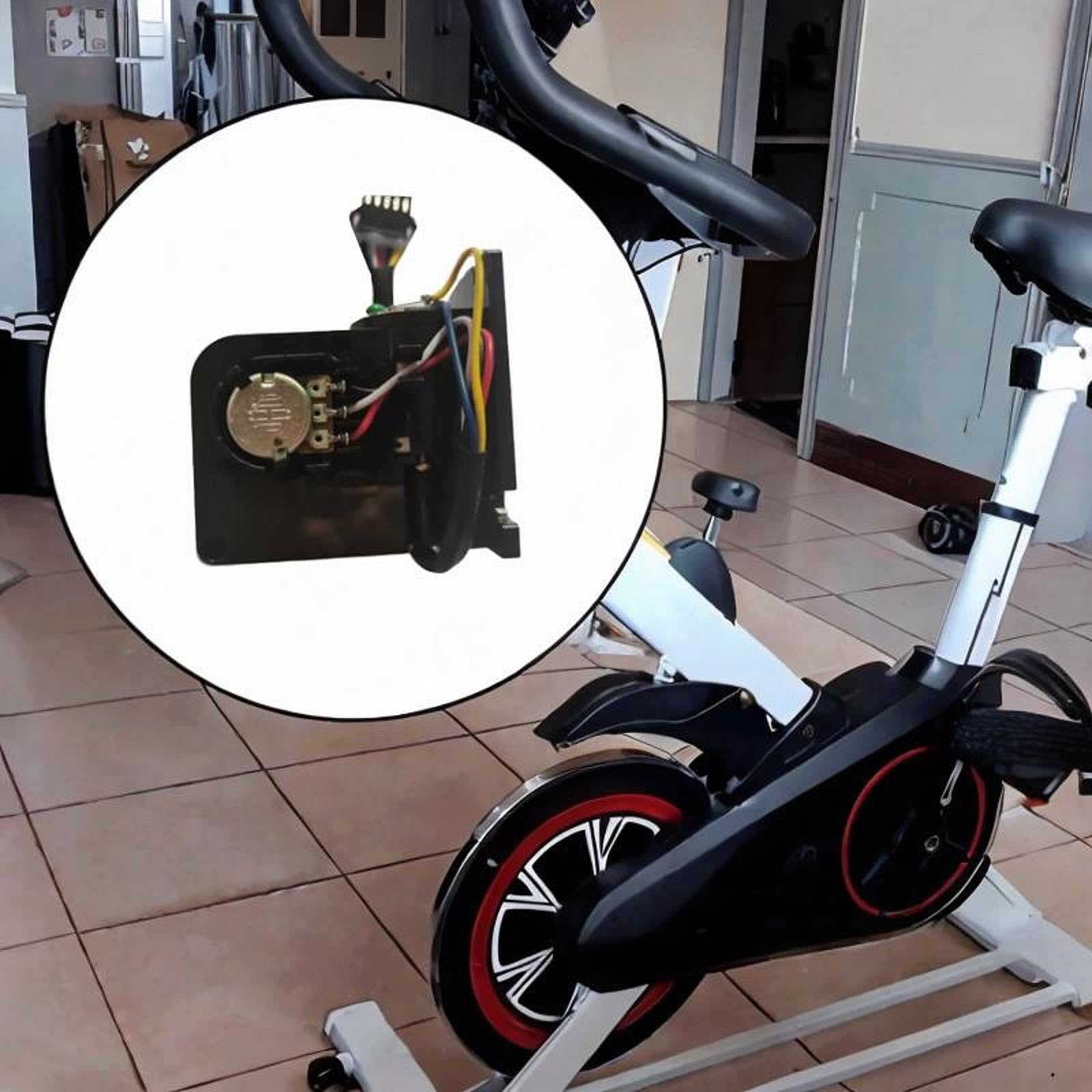rockible Widerstandsmotor für Ellipsentrainer, Ersatzteil für Fitnessgeräte
