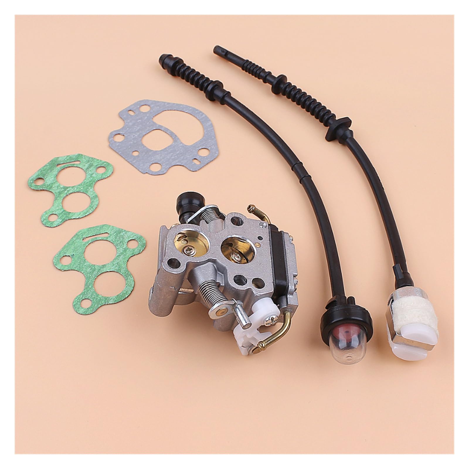 Kit de Filtro de Manguera de Combustible de la Junta del carburador for Husqvarna 435 440 43 5e 440e for jonsared CS410 CS2240 Motosierra for zama C1T-EL41A