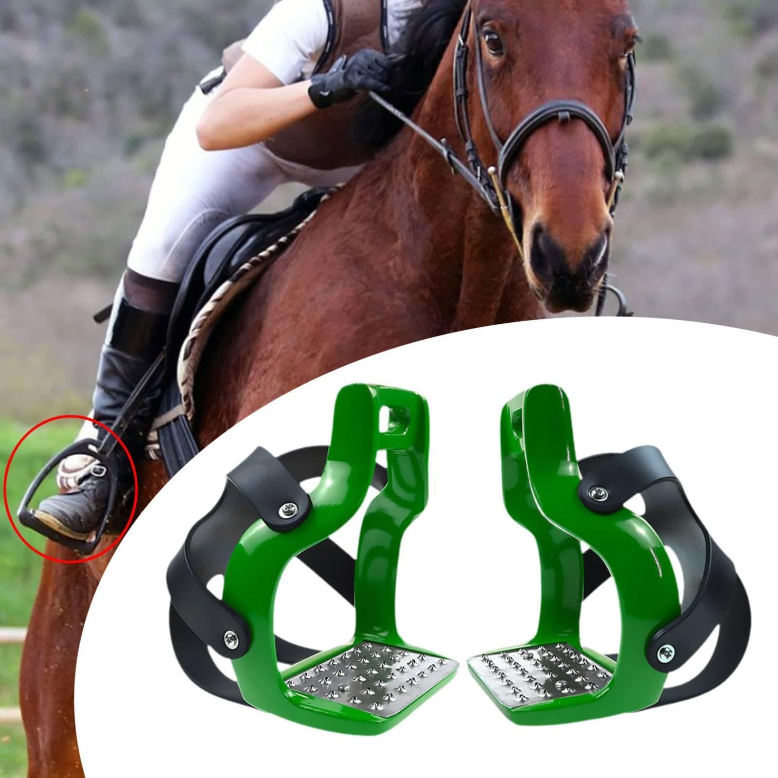 2 Piezas estribos para Montar, Herramienta para Libre, Antideslizantes, para Entrenamiento, cómodos, para