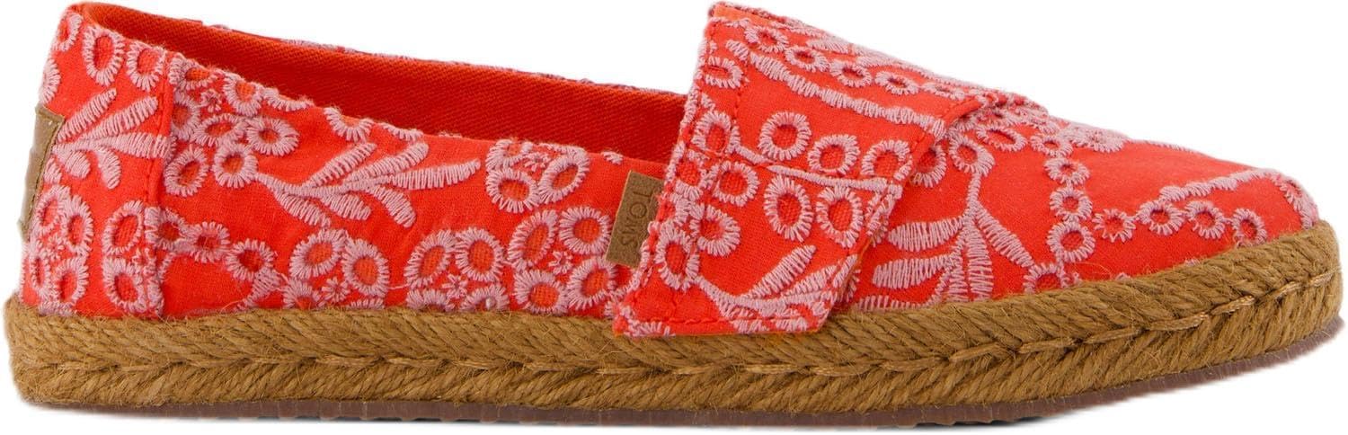 TOMS Women's Classic Alpargata Espadrilles - Comfort & Style Support Mental Health Red