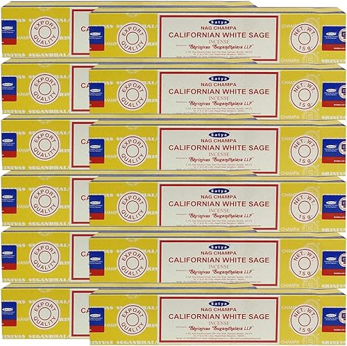 Miniatura 6 de Paquete de varillas de incienso de salvia blanca de California e incienso Insence Insense Satya Incense