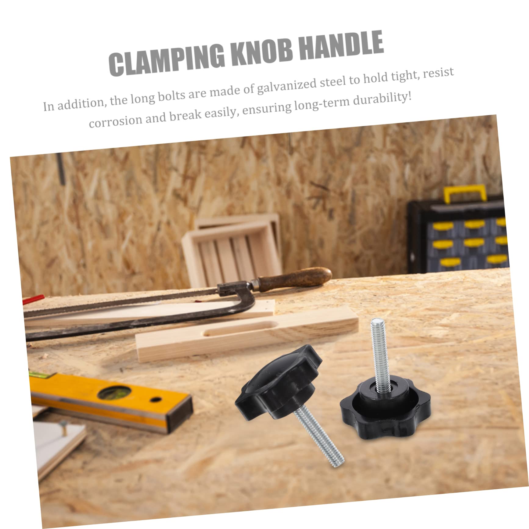 SOLUSTRE Handle Screw Replacement 20pcs M6x30mm Star Knobs Thread for Patio Swing