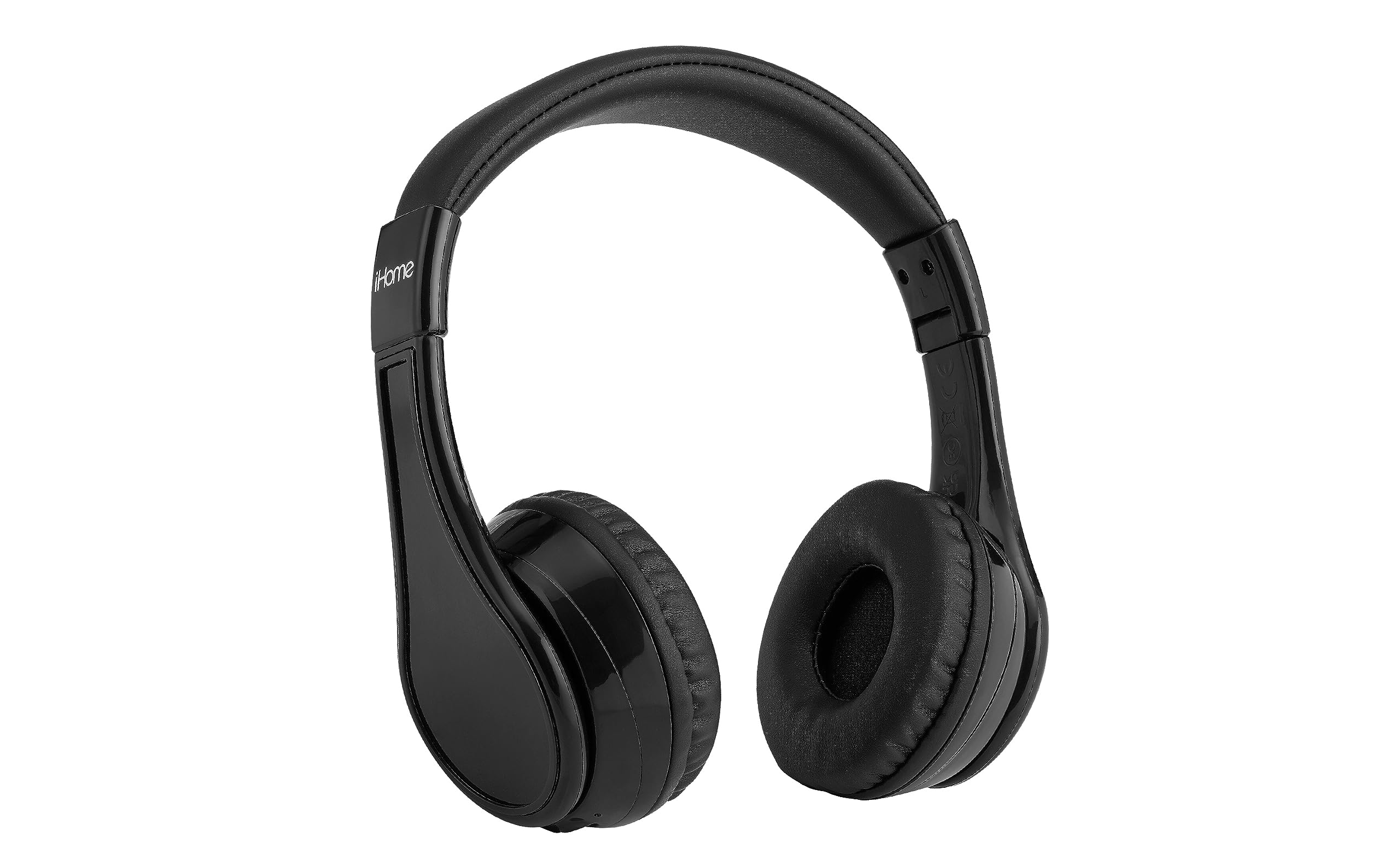 eKidsBluetooth Headphones for Kids, Wireless Headphones with Microphone Includes Aux Cord, Kids Headphones for School, Home, or Travel (Black)