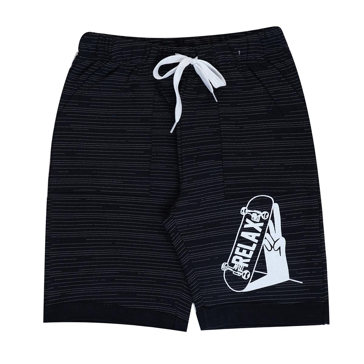 Clotth Theory Boys Cotton Bermuda Shorts | Printed Casual Gym
