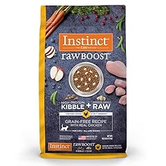 Instinct Raw Boost, Natural Dry Cat Food with Freeze Dried Pieces, High Protein, Grain Free Recipe - Real Chicken, 10 lb. Bag