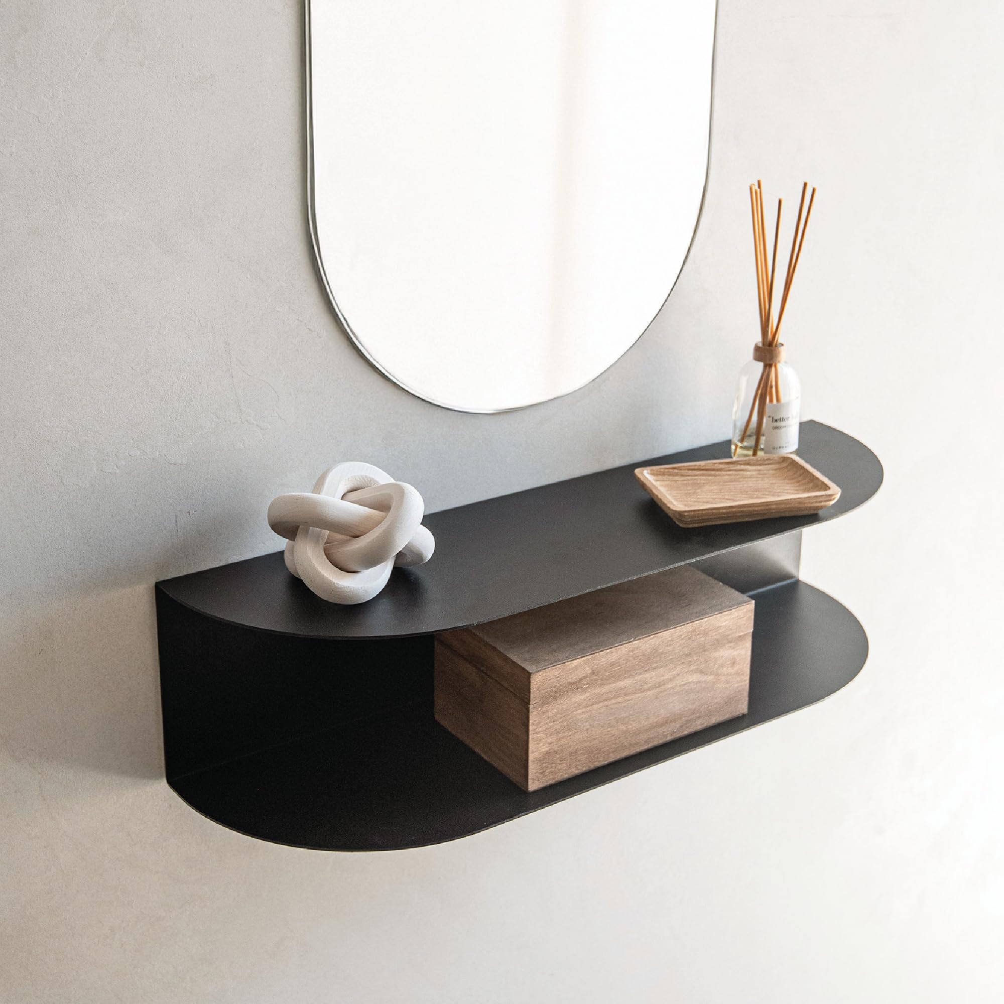 Étagère murale tête de femme shabby chic console murale