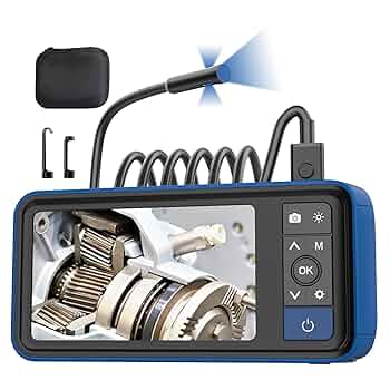 ☆トリプルレンズファイバースコープ - 5インチ大画面IPSモニター Amazon.co.jp: 【トリプルレンズ 】 DEPSTECH ファイバー