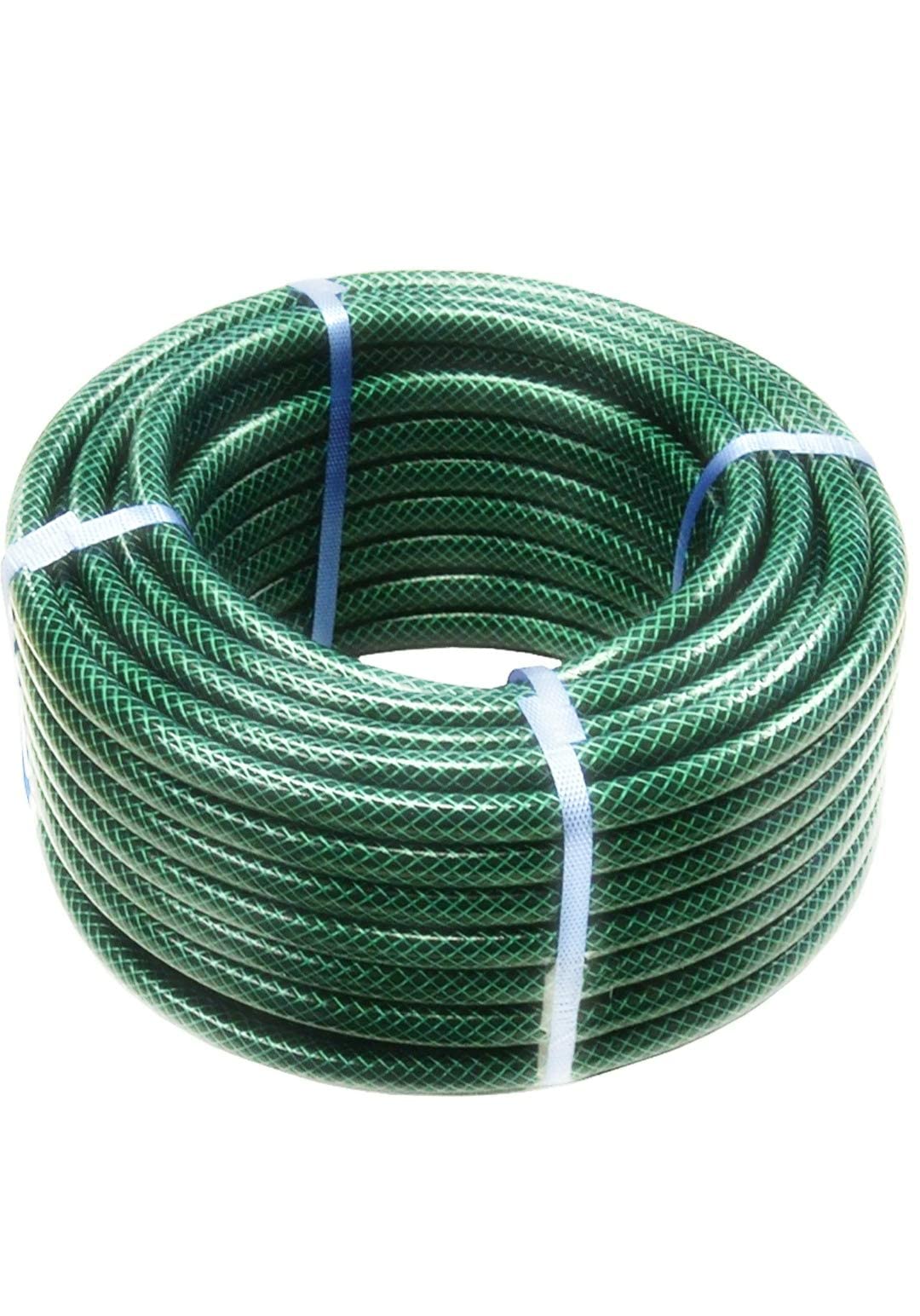 DB BRANDED Heavy Duty 3 Layered braided water Hose pipe Garden, car wash, Floor clean, pet bath,Easy to connect - Green. (1/2 Inch - Length : 10 Meters) (B0BL2X1H24) Amazon Price History, Amazon Price Tracker