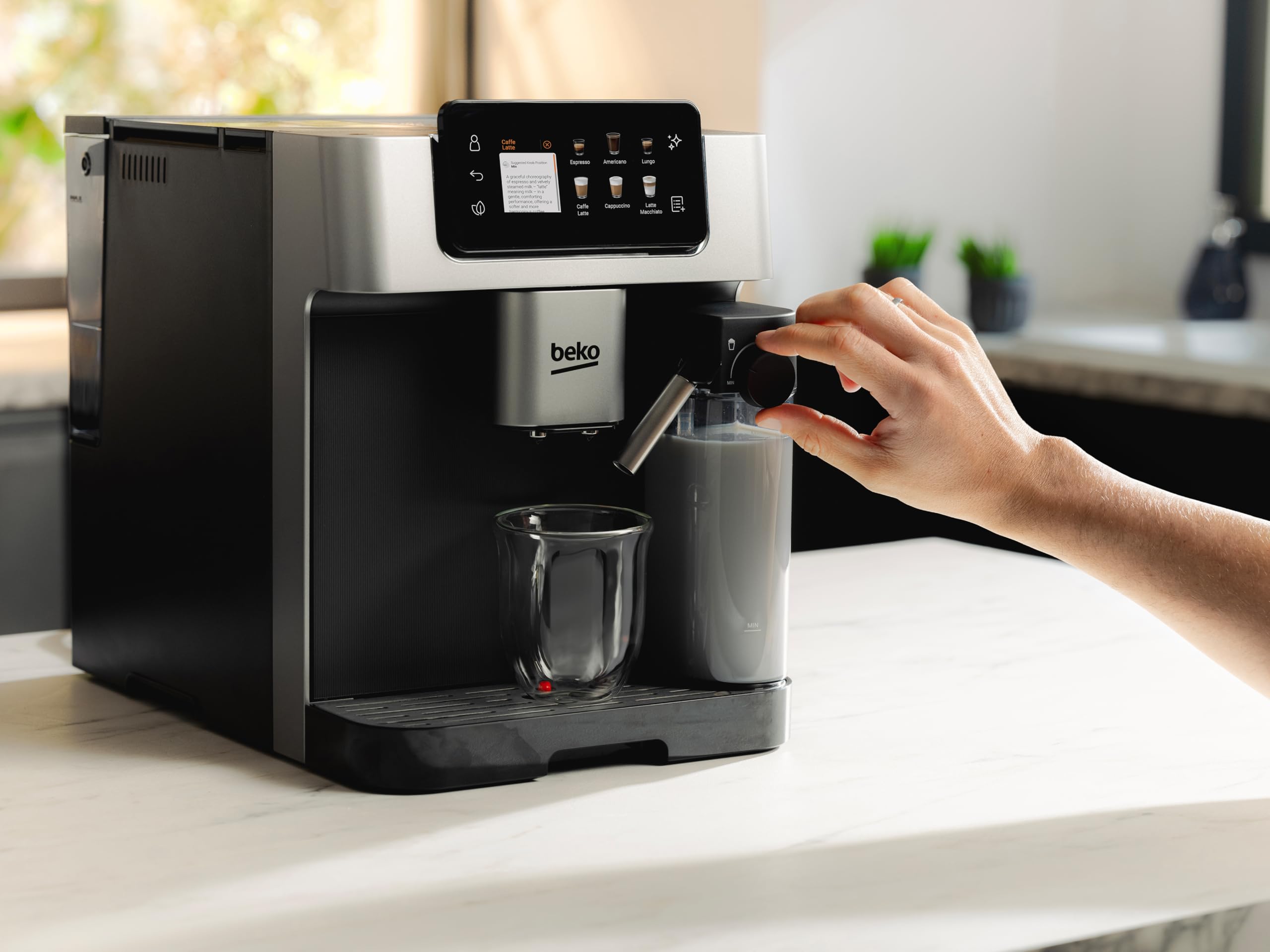 Beko - Machine Expresso automatique, café en grains ou moulu