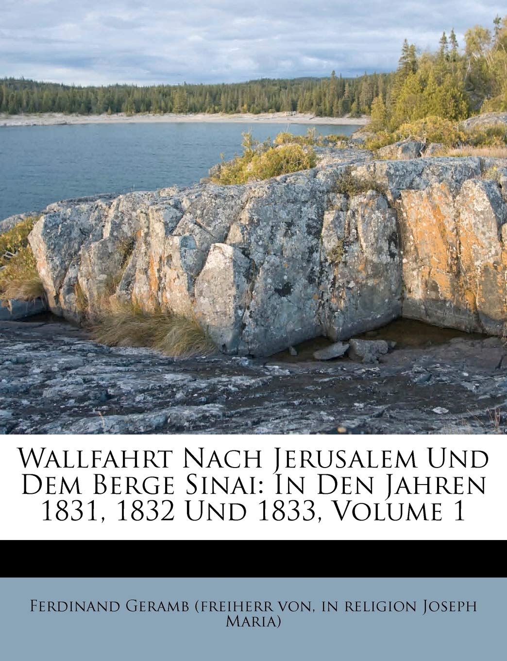 Wallfahrt Nach Jerusalem Und Dem Berge Sinai: In Den Jahren 1831, 1832 Und 1833, Volume 1