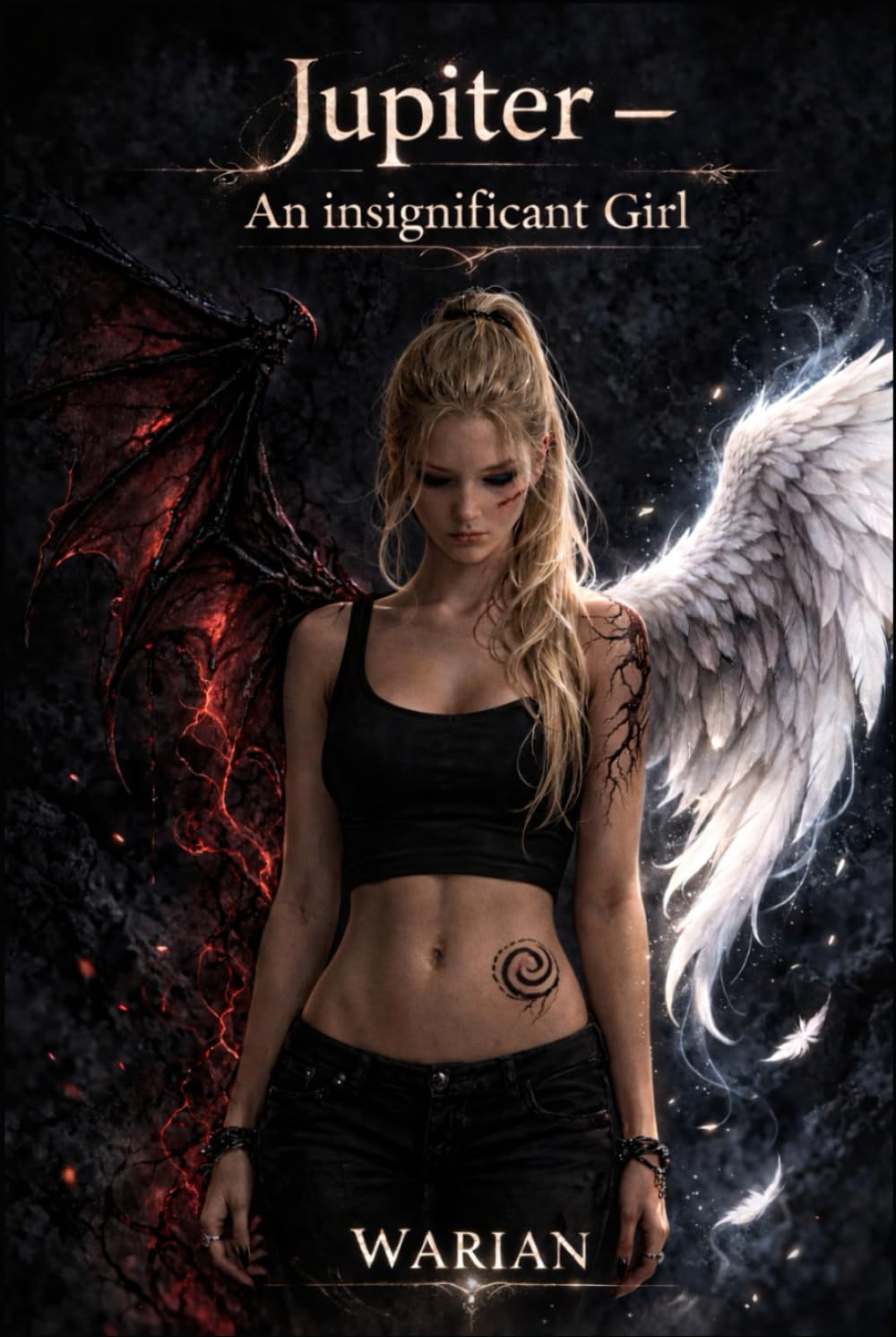 Jupiter - An insignificant girl: Alternative Cover (Sophie Winter / Jupiter)