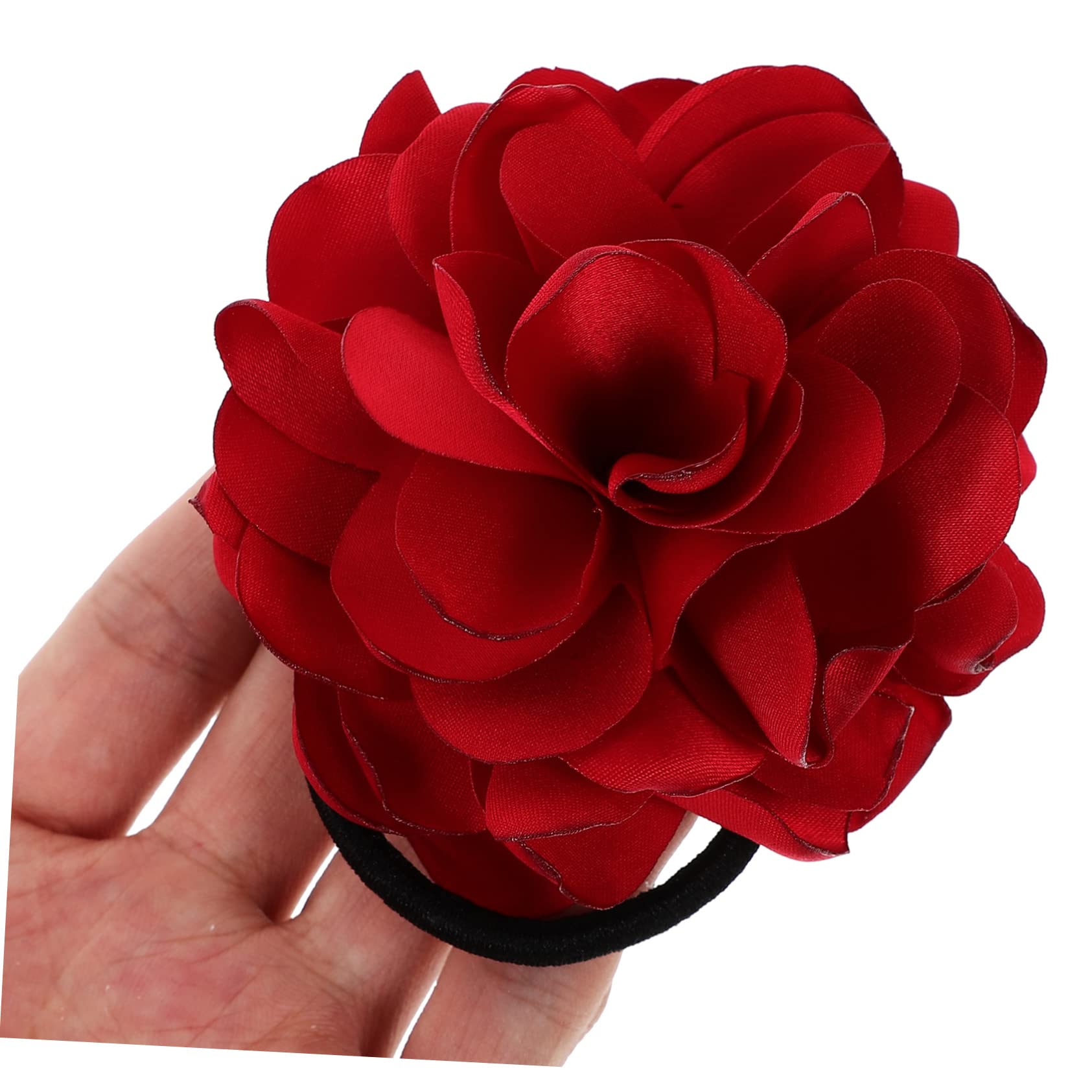 POPETPOP 32piezas Coleteros Para Niñas Accesorios De Cabello Elásticos Decoración De Flores y Pompones Para Peinados De Ocasión y Uso Diario Variedad De